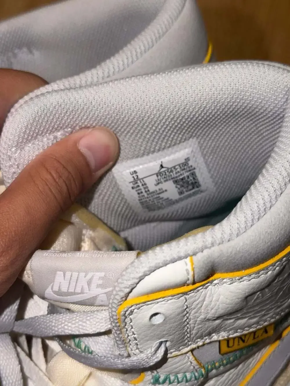 Jordan 1 Retro High OG SP Union LA FD2565-100‼️SHIP FAST‼️ CLEAN 🧼 SIZE 12M